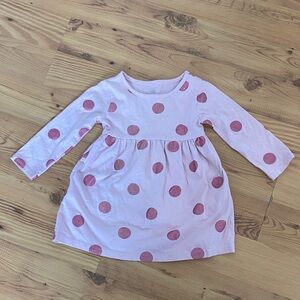 Wonder Nation Pink Polka Dot Kids Dress